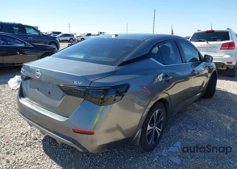 2020 Nissan Sentra Sv Xtronic Cvt z USA, uszkodzony, nr VIN 3N1AB8CVXLY242991